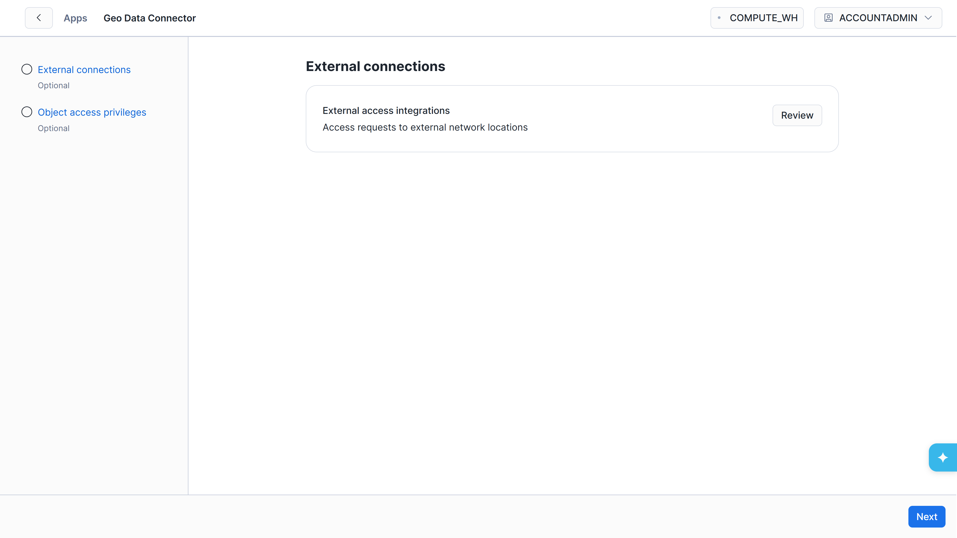 External Connections