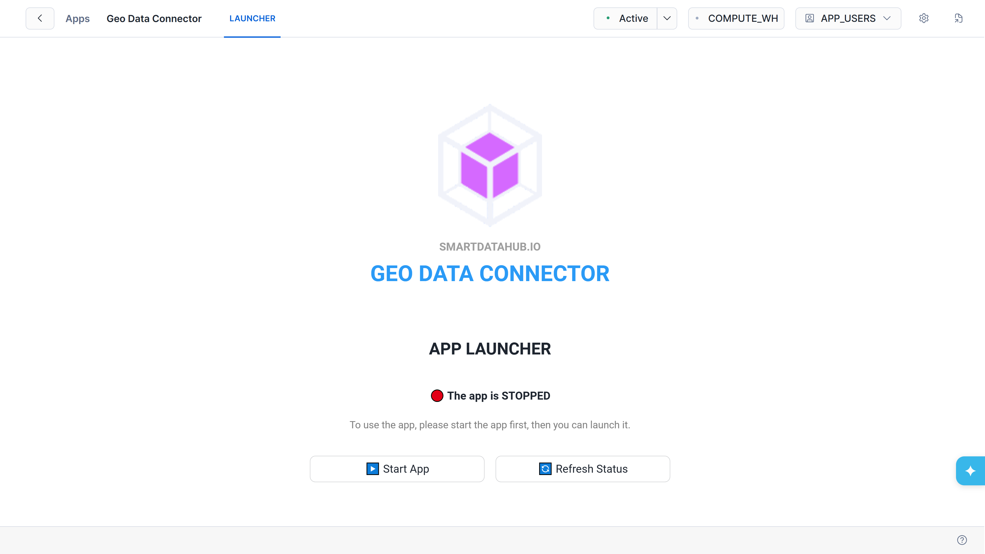 App Launcher Stopped