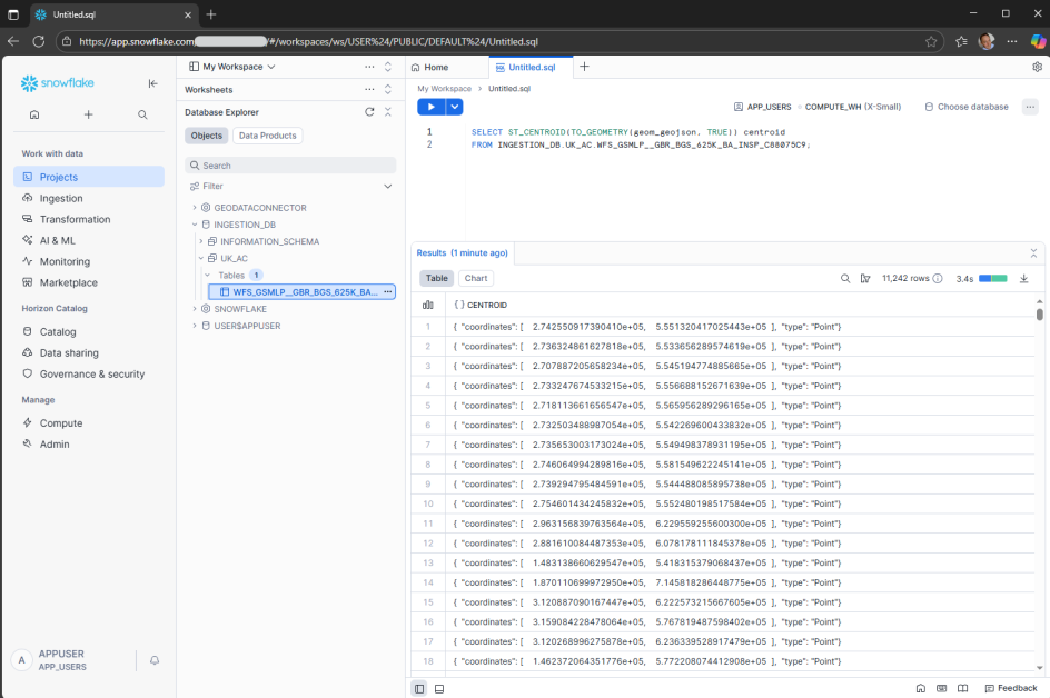 Query Results